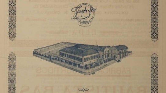 Fábrica conocida popularmente como Los Vacíos.