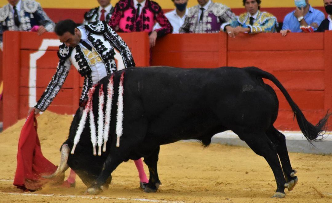 Enrique Ponce lidia un toro