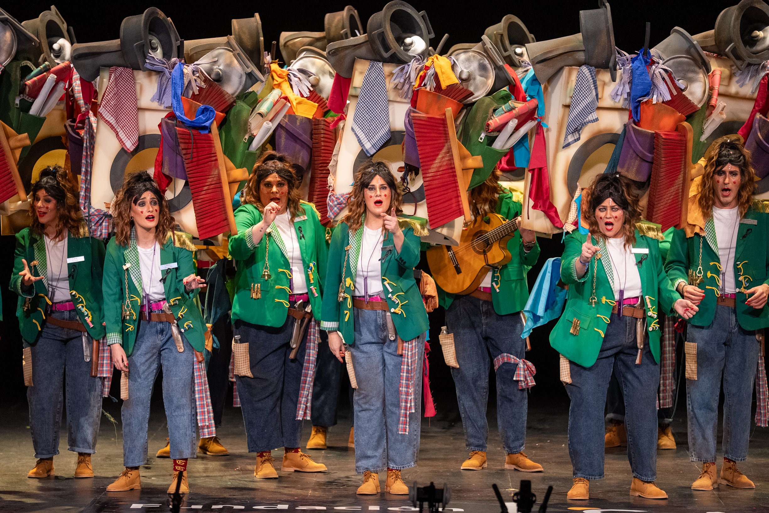 Comparsa: Las jorobadas