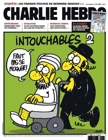 La revista satírica francesa &#039;Charlie Hebdo&#039; publica en su último número caricaturas del profeta Mahoma