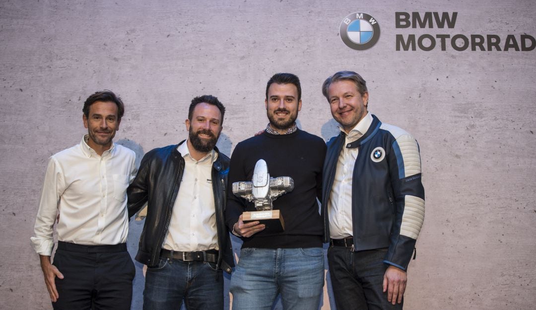 Manuel Terroba: Presidente Ejecutivo BMW Group España y Portugal, Thomas Promper: Area Manager Sales EU, Alexander von Scheidt: Director BMW Motorrad España y Portugal 