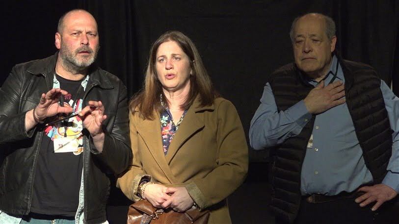 Un momento de la función que este viernes se verá en Ermua