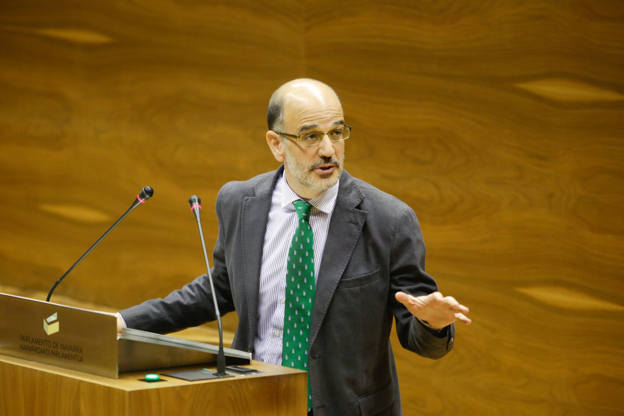 El diputado Alberto Catalán, en el Congreso