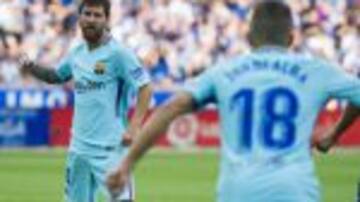 La furia de Messi da la victoria al Barcelona