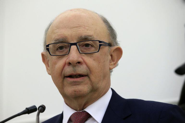 El ministro de Hacienda y Administraciones Públicas en funciones, Cristóbal Montoro.