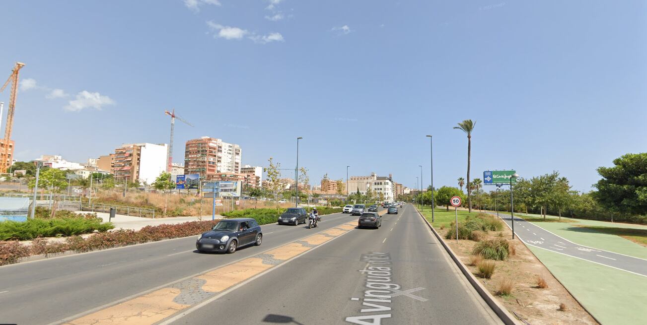 Foto de archivo de la avenida de Elche