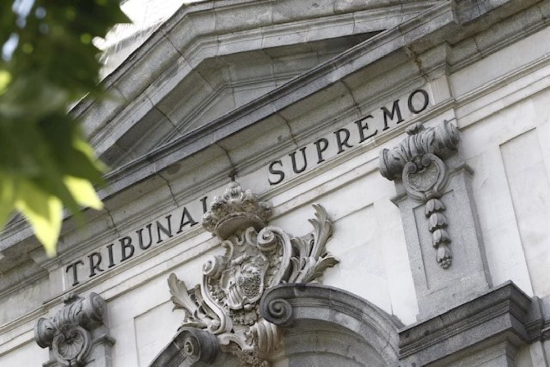 Fachada del Tribunal Supremo.