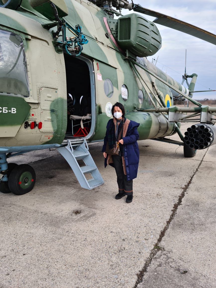 Silvia Cortés, embajadora en Ucrania, en imagen de archivo