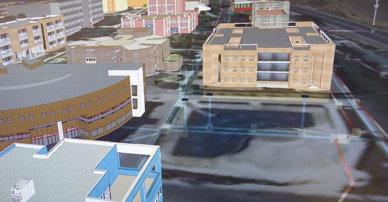 Proyecto 3D del subsuelo.