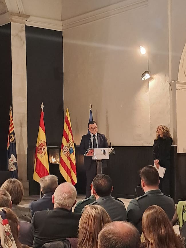 Roque Vicente es el presidente de la Comarca de Ribagorza. Foto: Felipe Puy