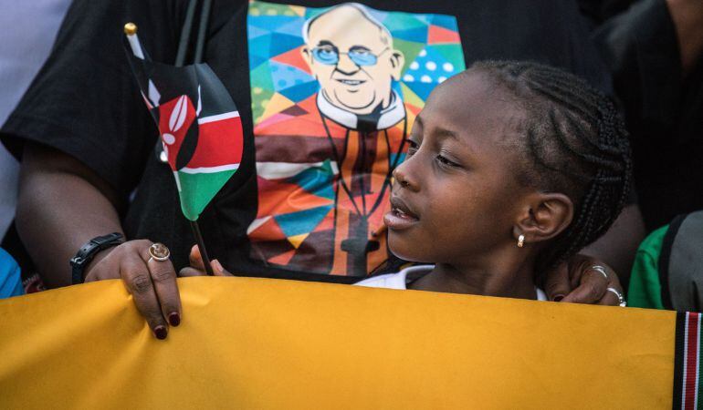 Niña procedente de Nairobi (Kenia). 