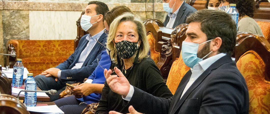 Concejales del PP en el pleno