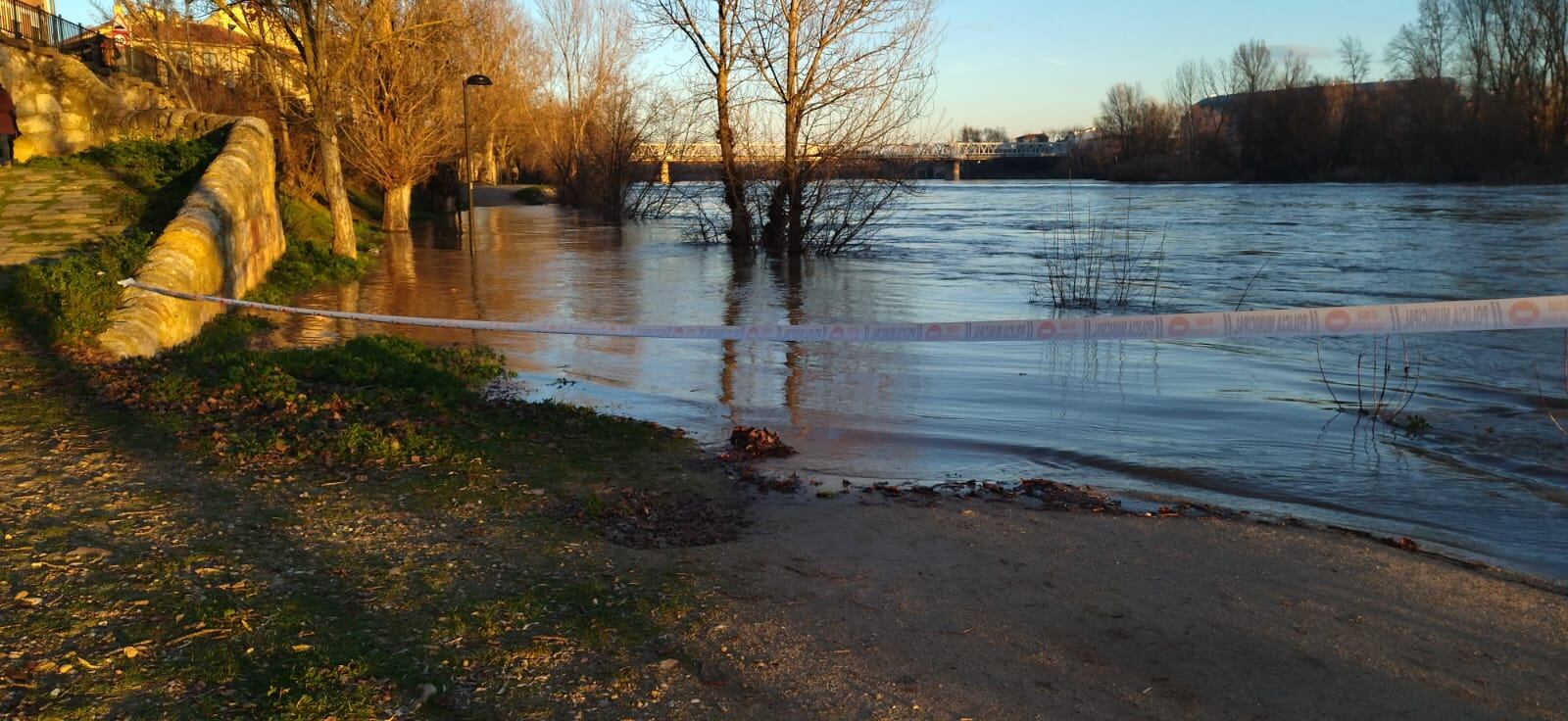 Crecida del Duero en Zamora