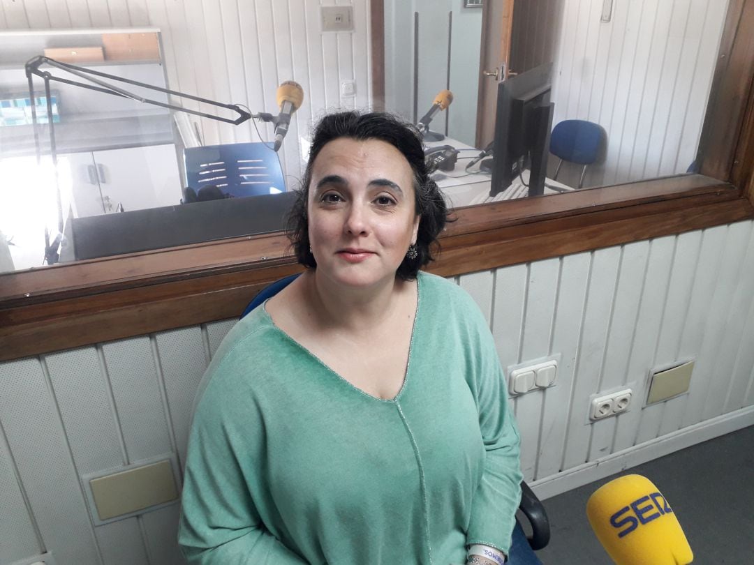 Inmaculada López, candidata a la alcaldía de Linares por Podemos.