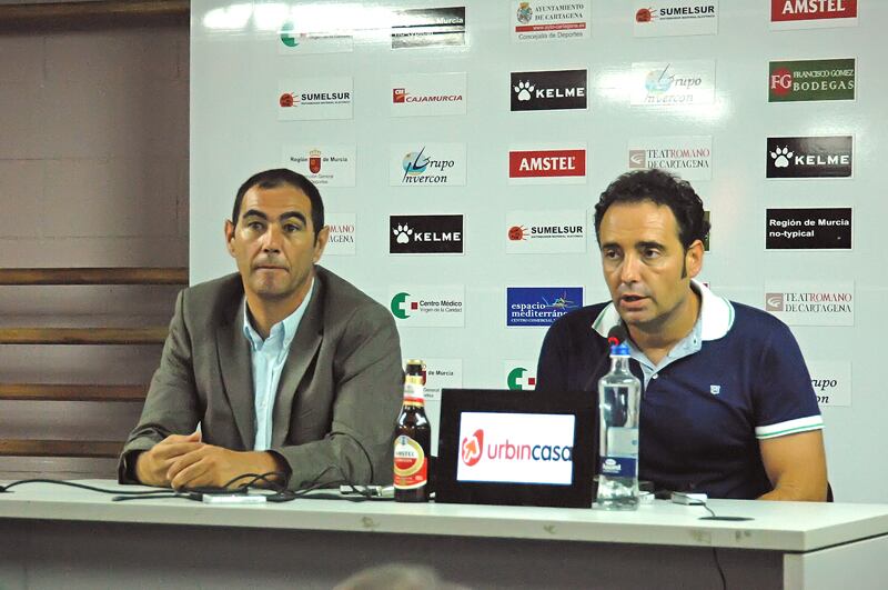 Bordalás cuando brillaba por los banquillos de plata.