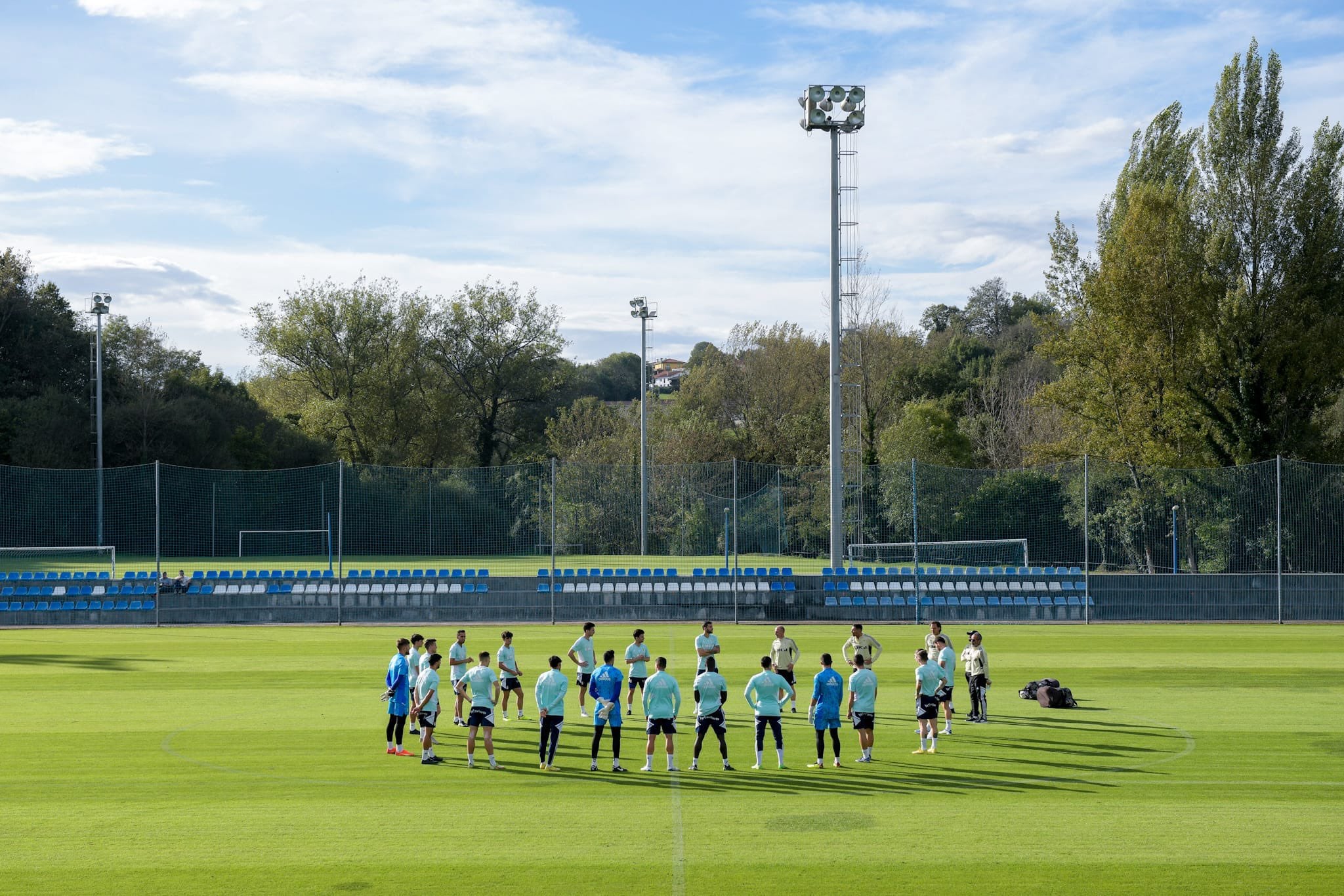 Entrenamiento del Real Oviedo en El Requexón (Real Oviedo)