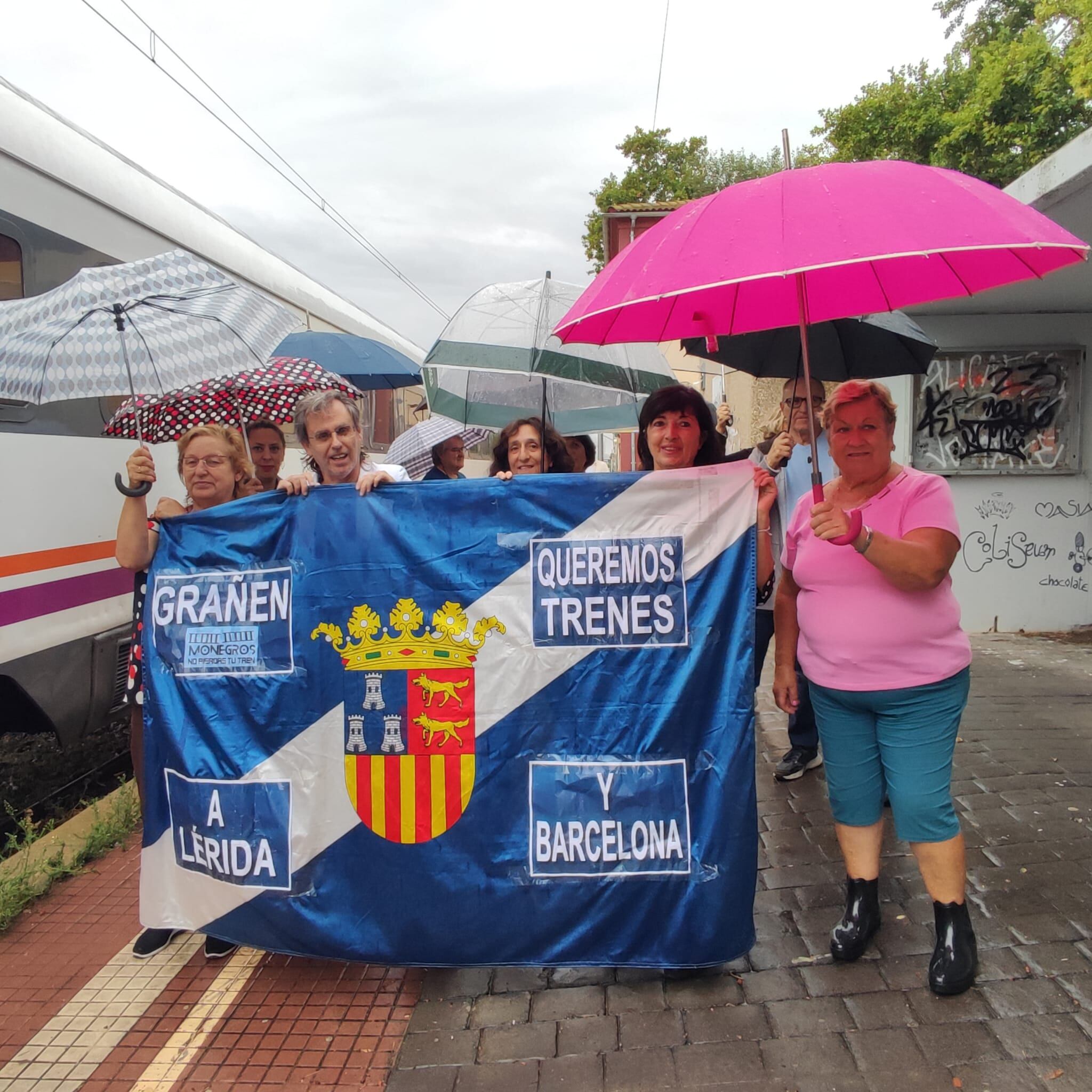 Concentración de Monegros No Pierdas Tu Tren