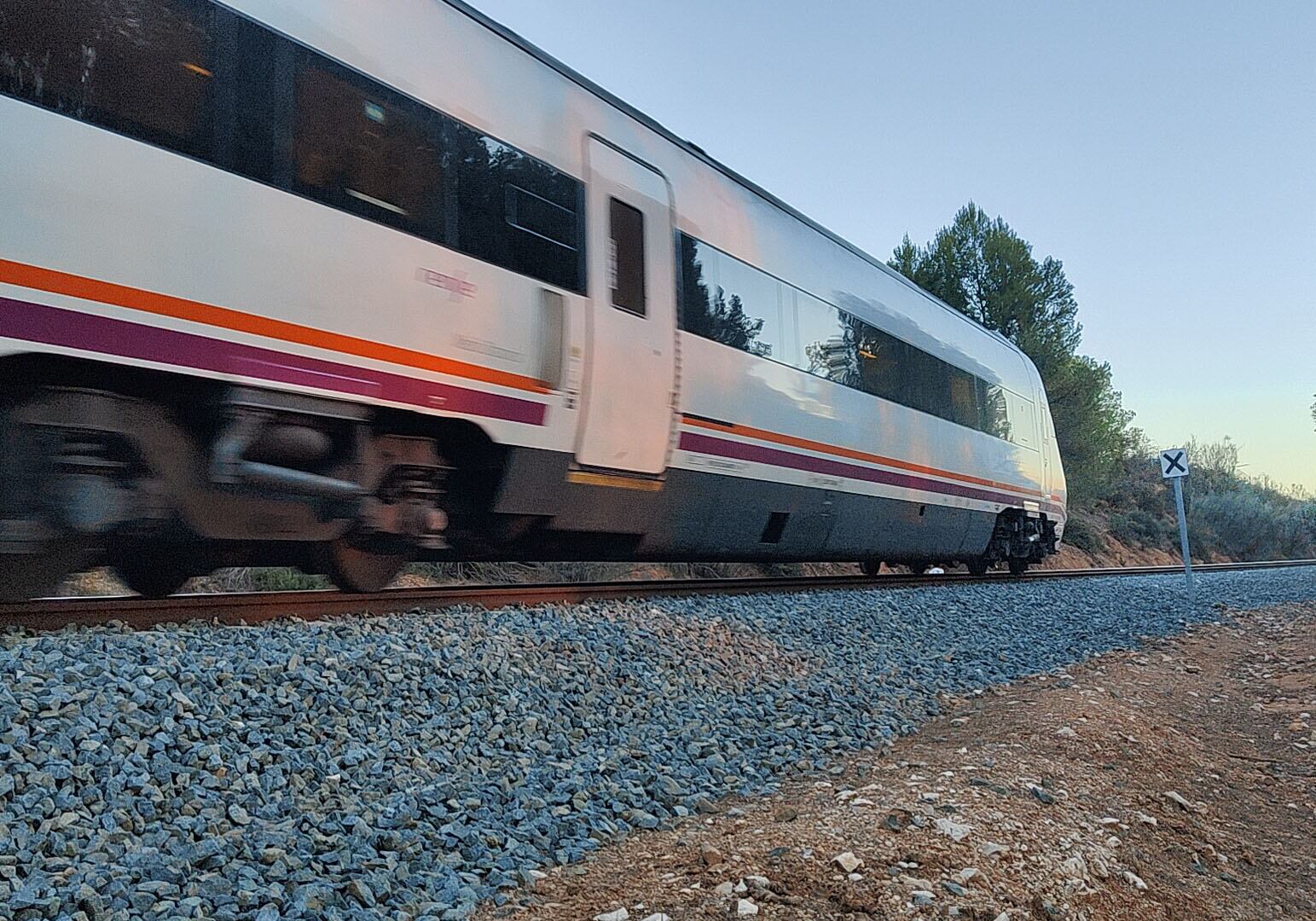 Tren regional, en una imagen de archivo