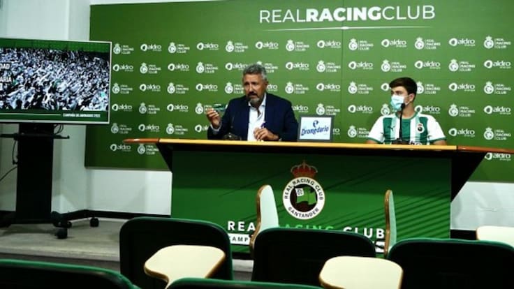 Víctor Diego: "Creemos que por el tema económico no va a ser que no se pueda venir a El Sardinero"