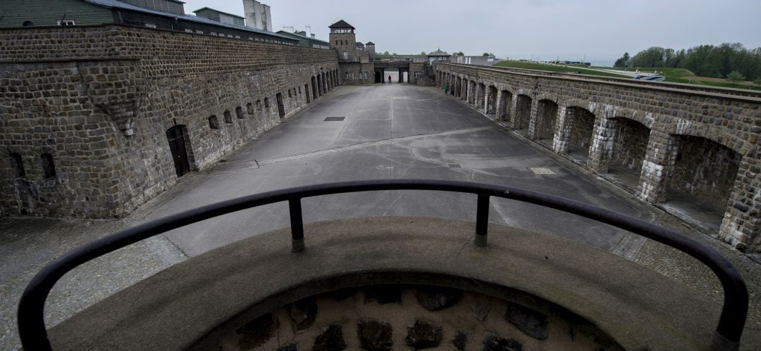 Imágen de una zona del campo de concentración de Mauthausen donde estuvo recluido un vecino de Fuenlabrada durante la II Guerra Mundial. 