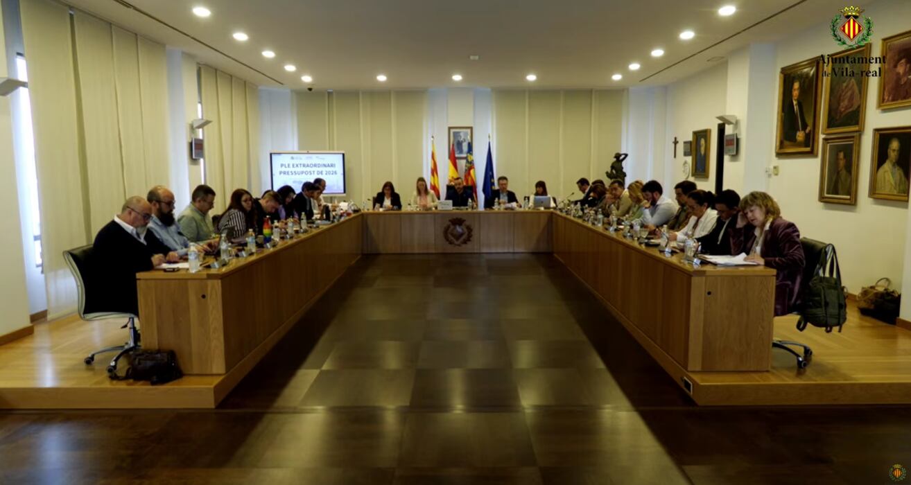 Pleno aprobación presupuestos 2026 de Vila-real.
