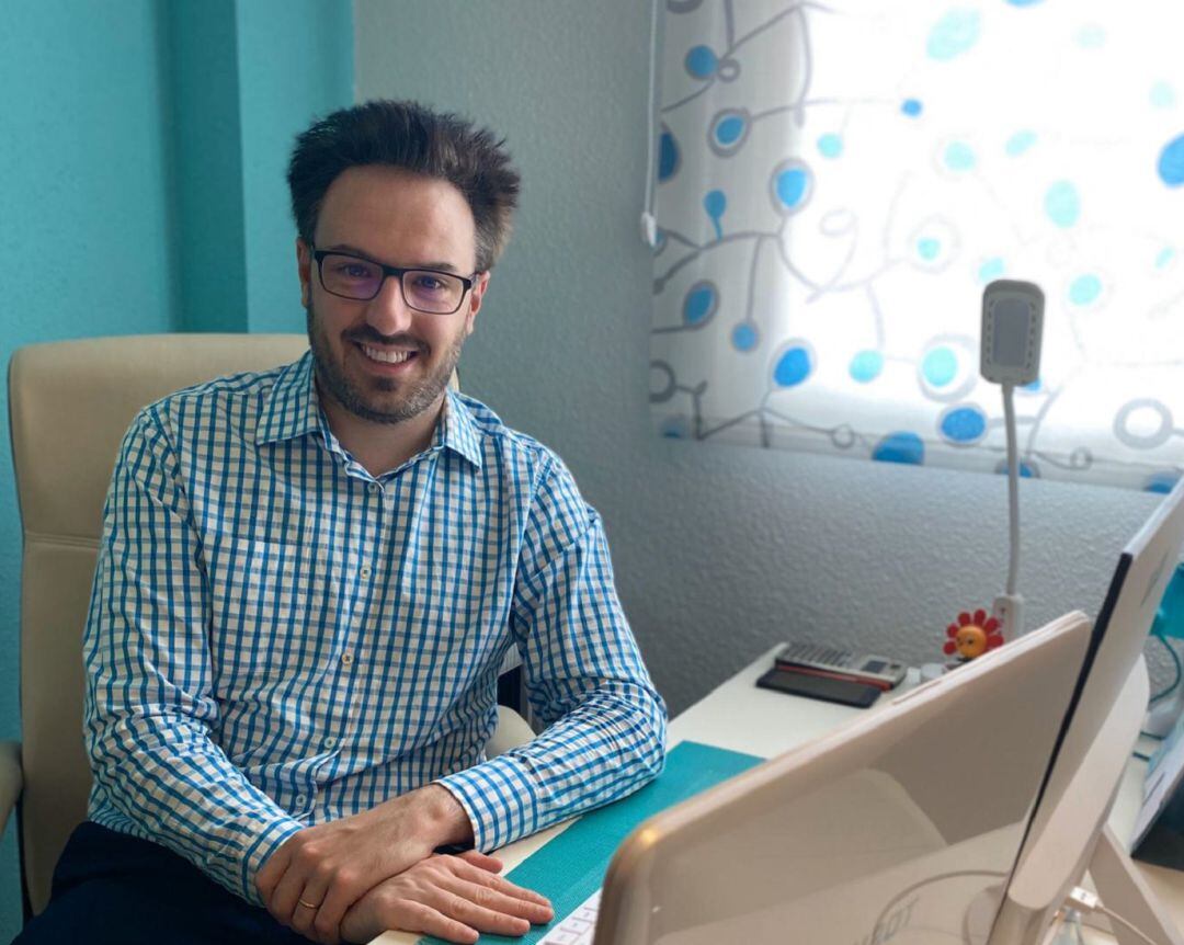 Jesús Herrero, el candidato a la presidencia de la Arandina por ADN Blanquiazul.