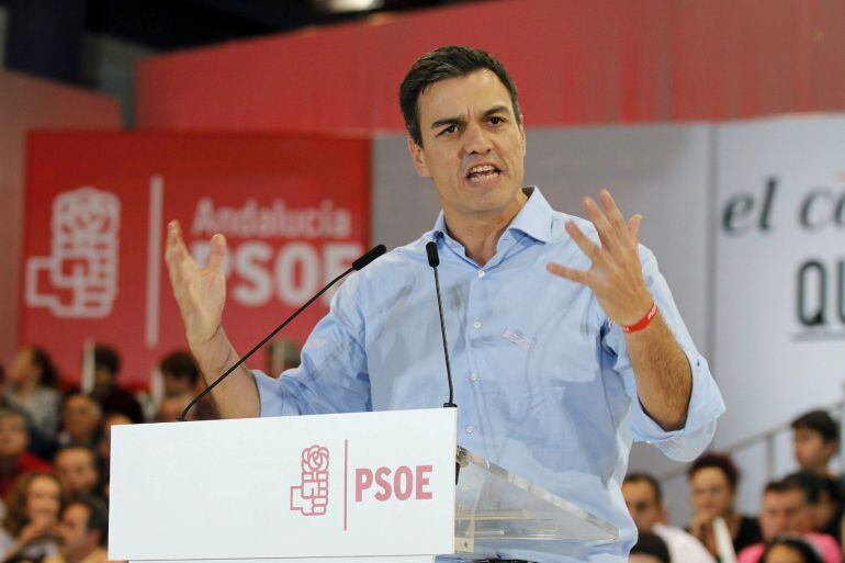 El secretario general del PSOE, Pedro Sanchez en una foto de archivo.