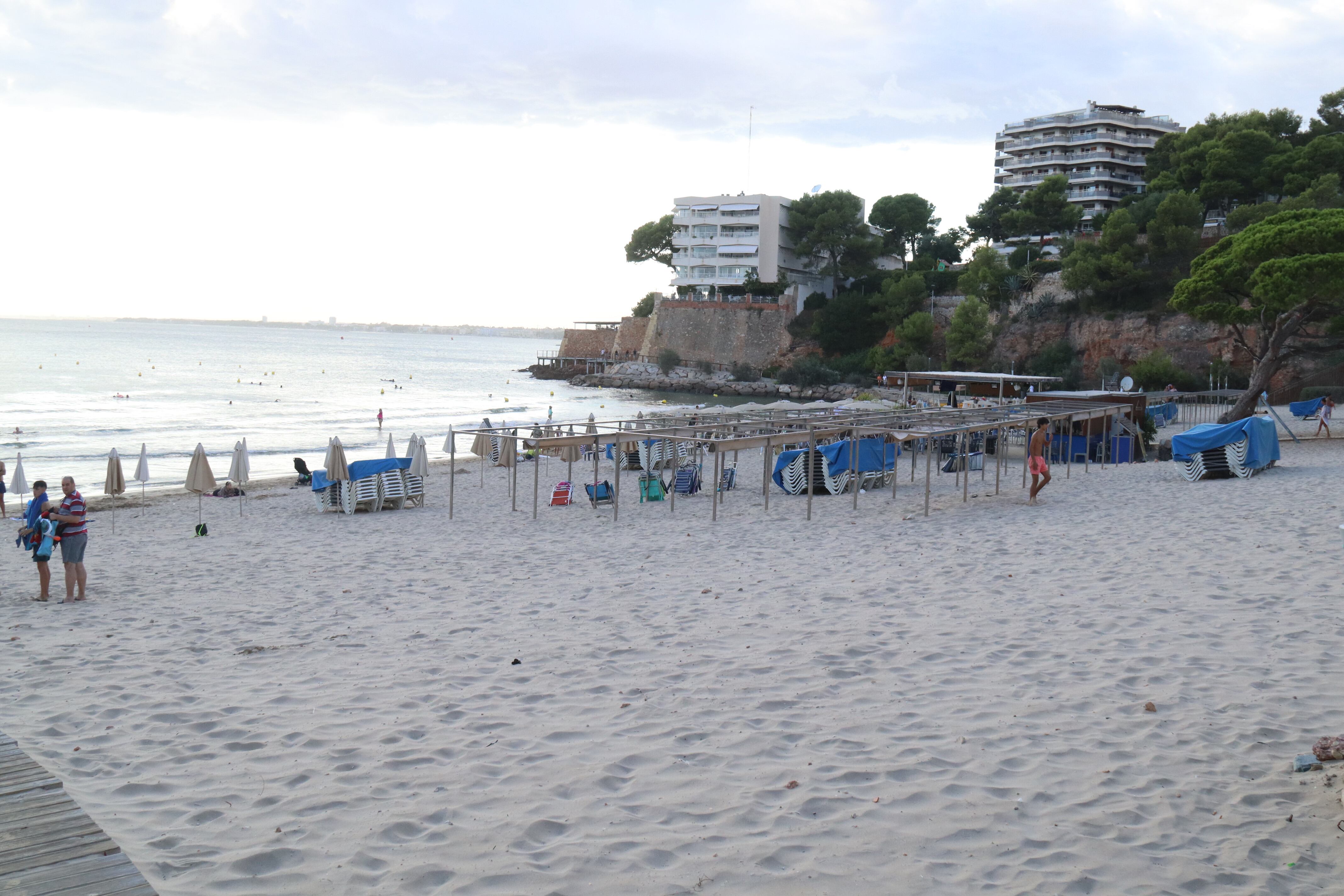 Imatge de la platja dels Capellans (Salou) / ACN