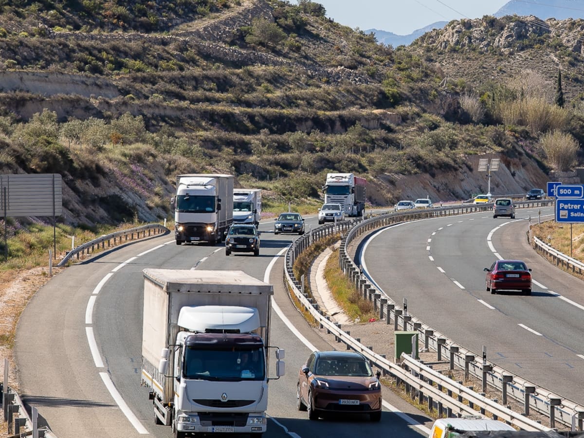 El tramo de la A-31 entre Petrer y Monforte del Cid, el más siniestrado de España en Semana Santa entre 2015 y 2024