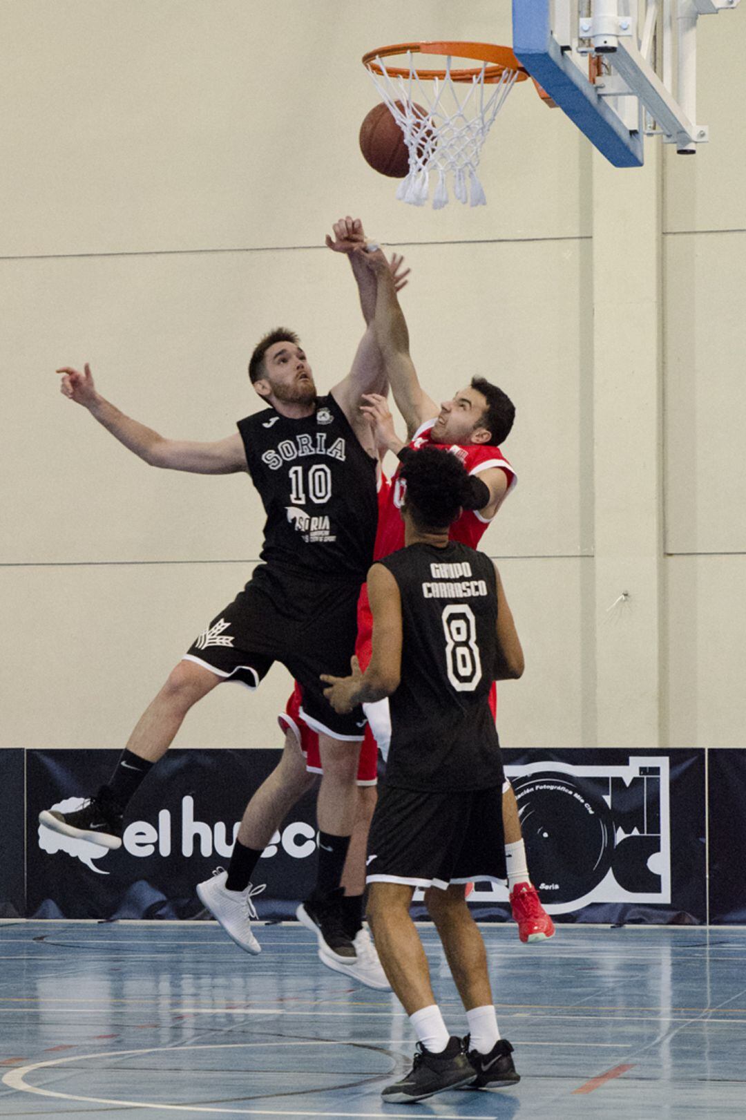 Un partido de la temporada del Soria Ciudad Europea del Deporte.