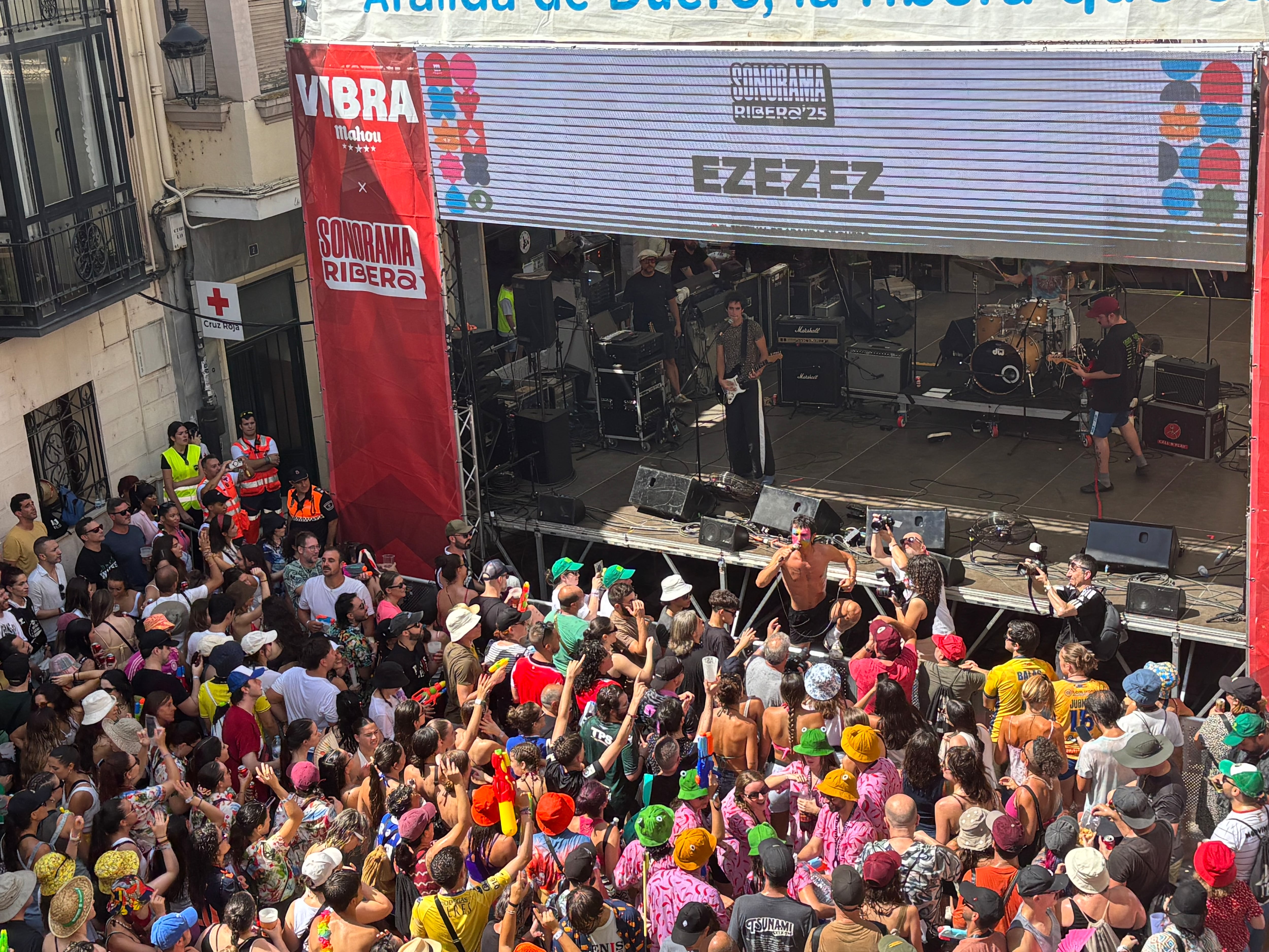 Plaza del Trigo en Sonorama Ribera 2026 con el concierto de Ezezez