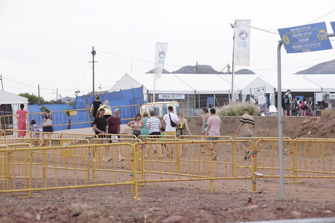 Zona de acceso al recinto del FIB