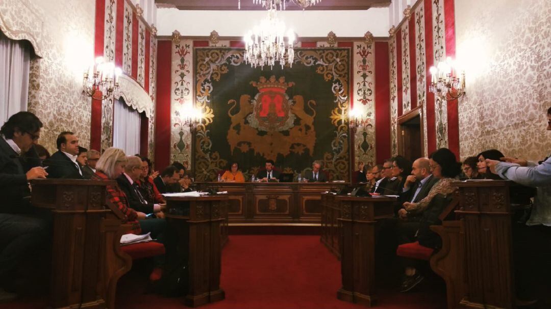 Última sesión plenaria de 2018 en el Ayuntamiento de Alicante