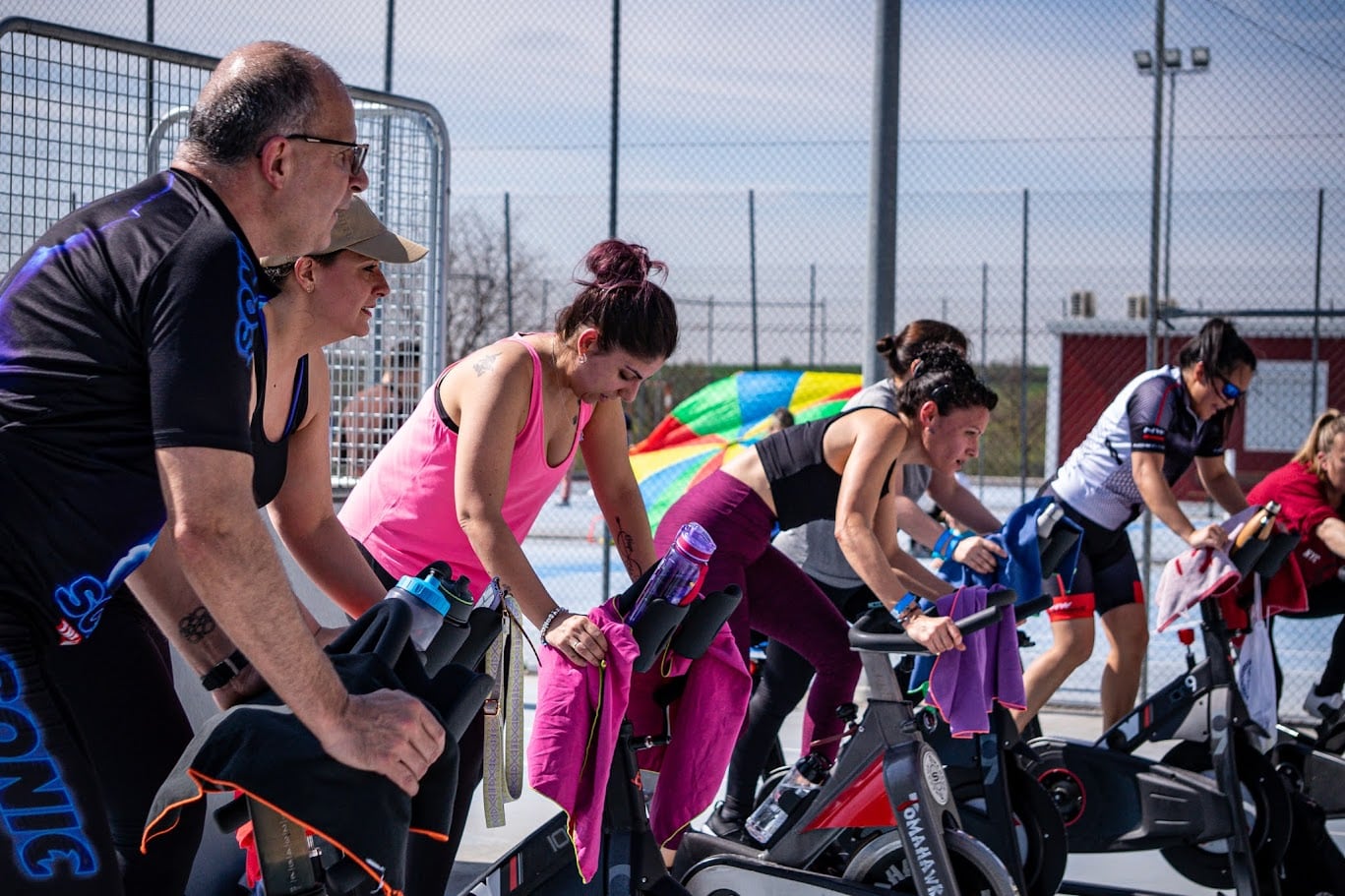 Olimpiada solidaria en Quer contra el cáncer infantil