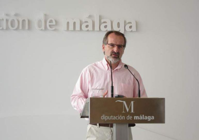 El portavoz de Ciudadanos en la Diputación de Málaga, Gonzalo Sichar.
