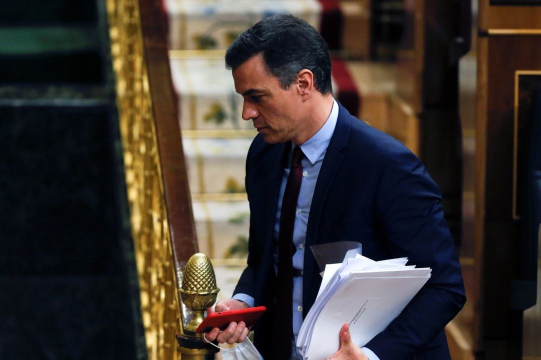 El presidente del Gobierno, Pedro Sánchez