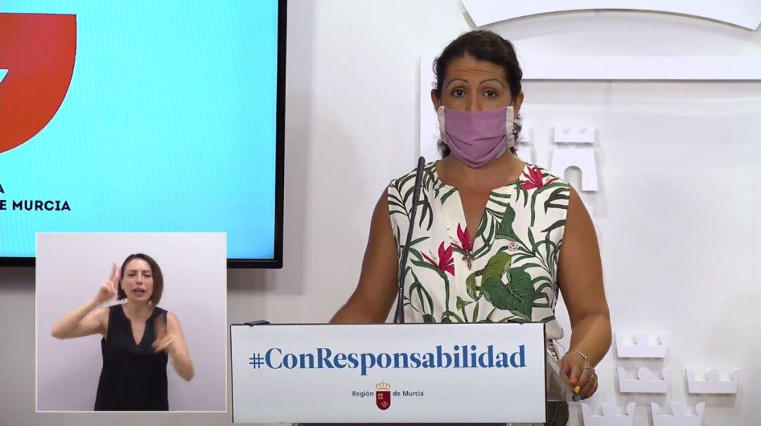 Beatriz Ballesteros, consejera de Transparencia, Participación y Administración Pública