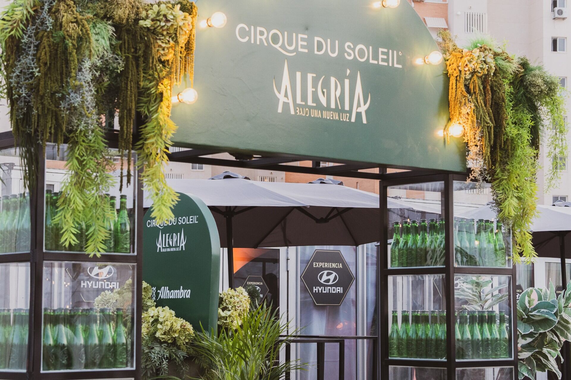 Cervezas Alhambra patrocinador del Circo del Sol en Alicante