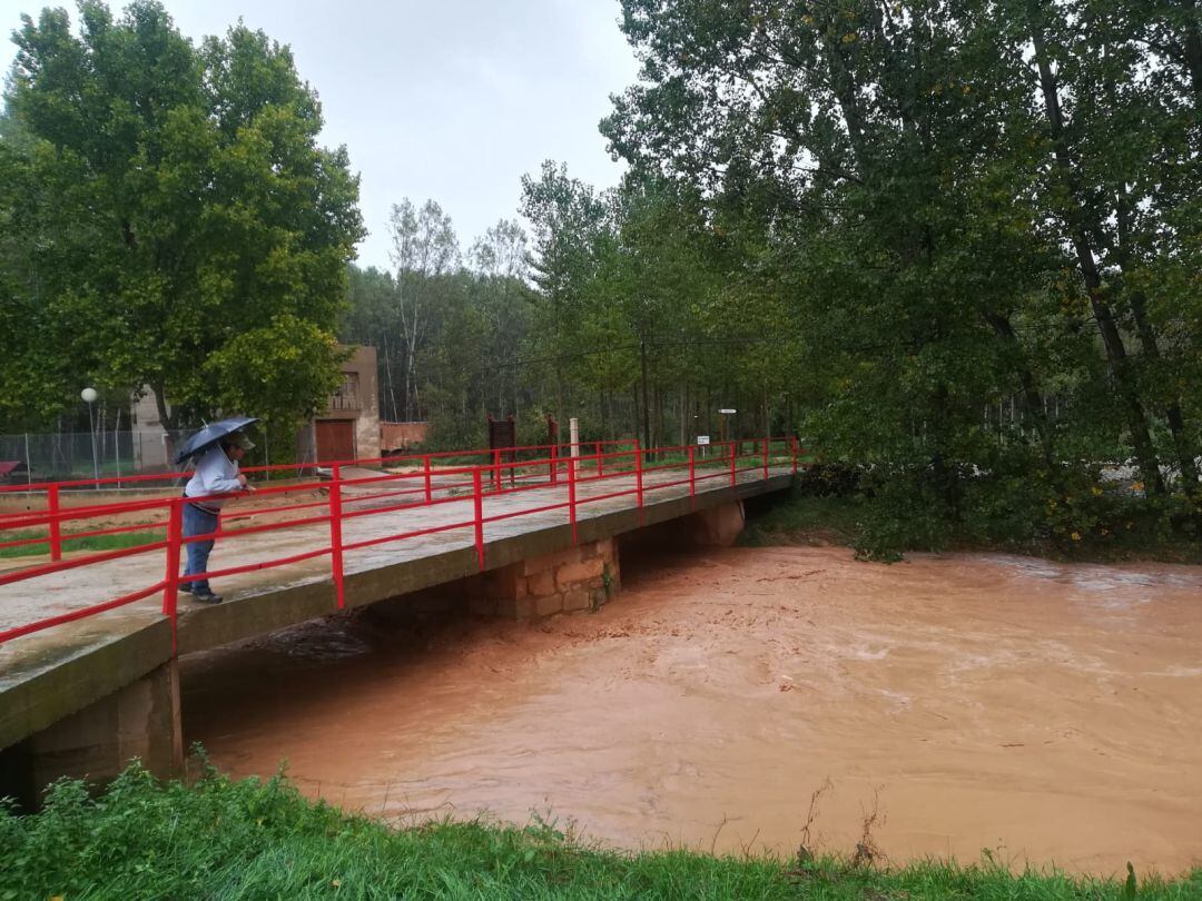 Río Alfambra a su paso por Villalba Baja 