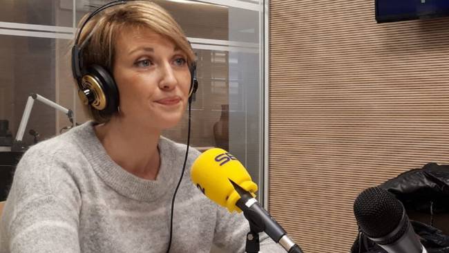 Imagen de archivo de Cristina Martín, presidenta de ASEMAR, en Radio Aranda