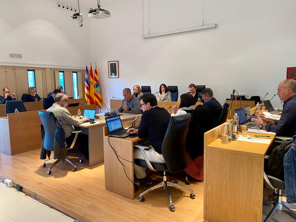 Imagen del pleno del Consell de Formentera