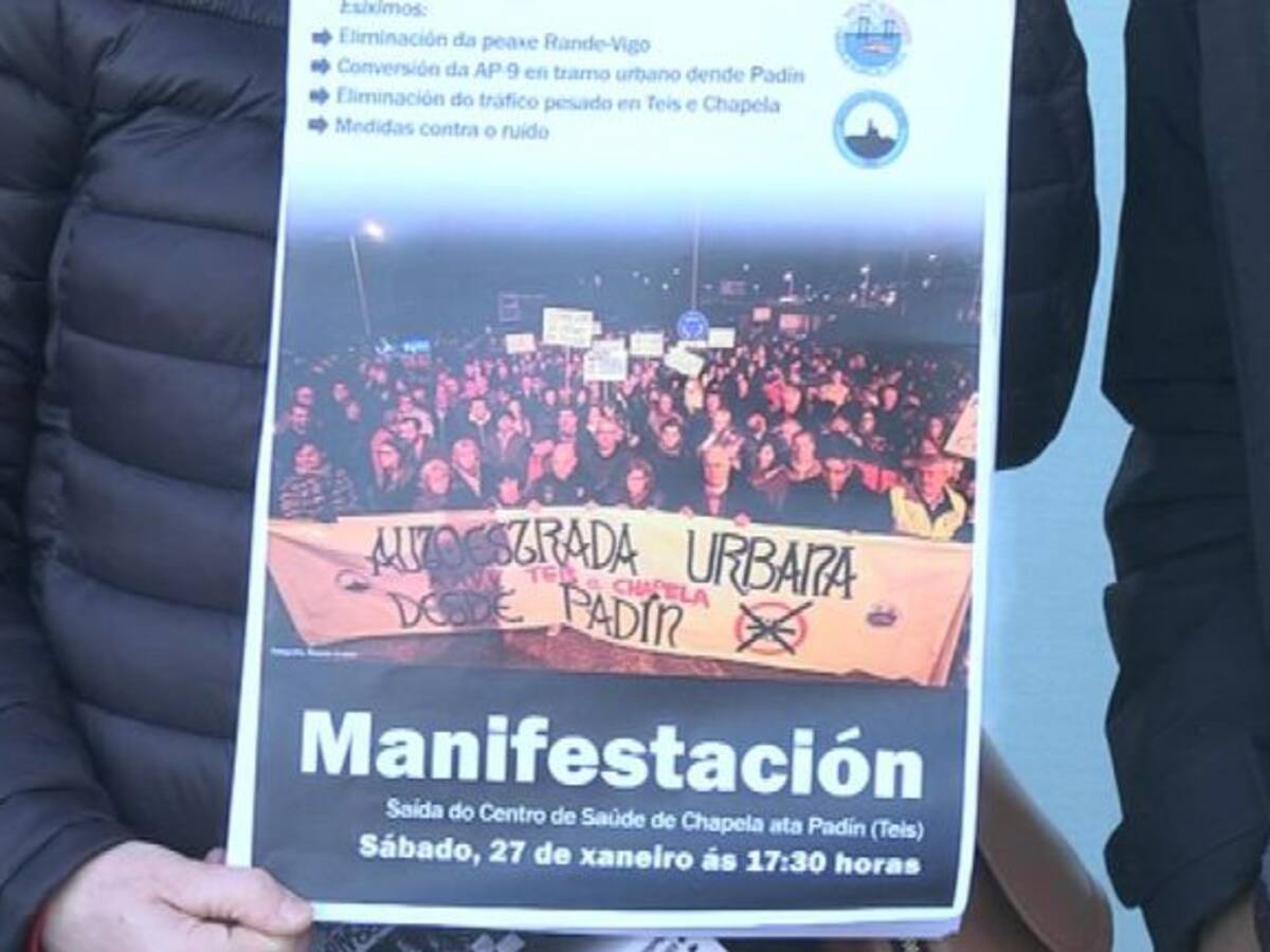 Vecinos de Teis y Chapela siguen adelante con sus protestas