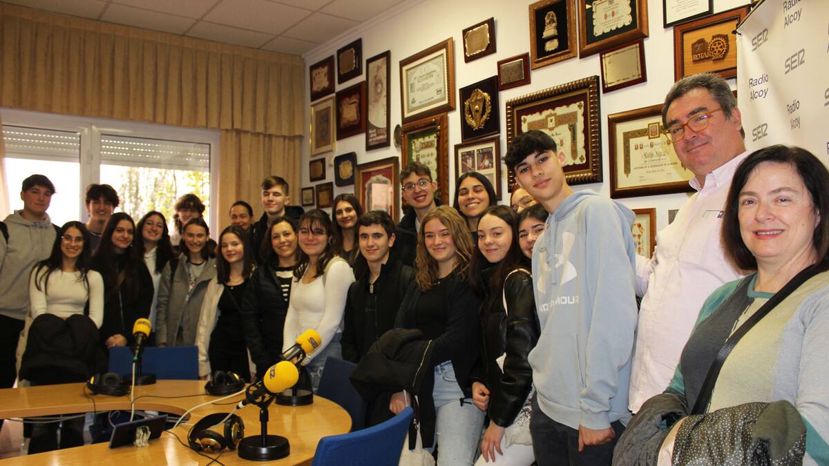 El IES Andreu Sempere cuenta con la visita de alumnos de Alemania (05/02/2024)