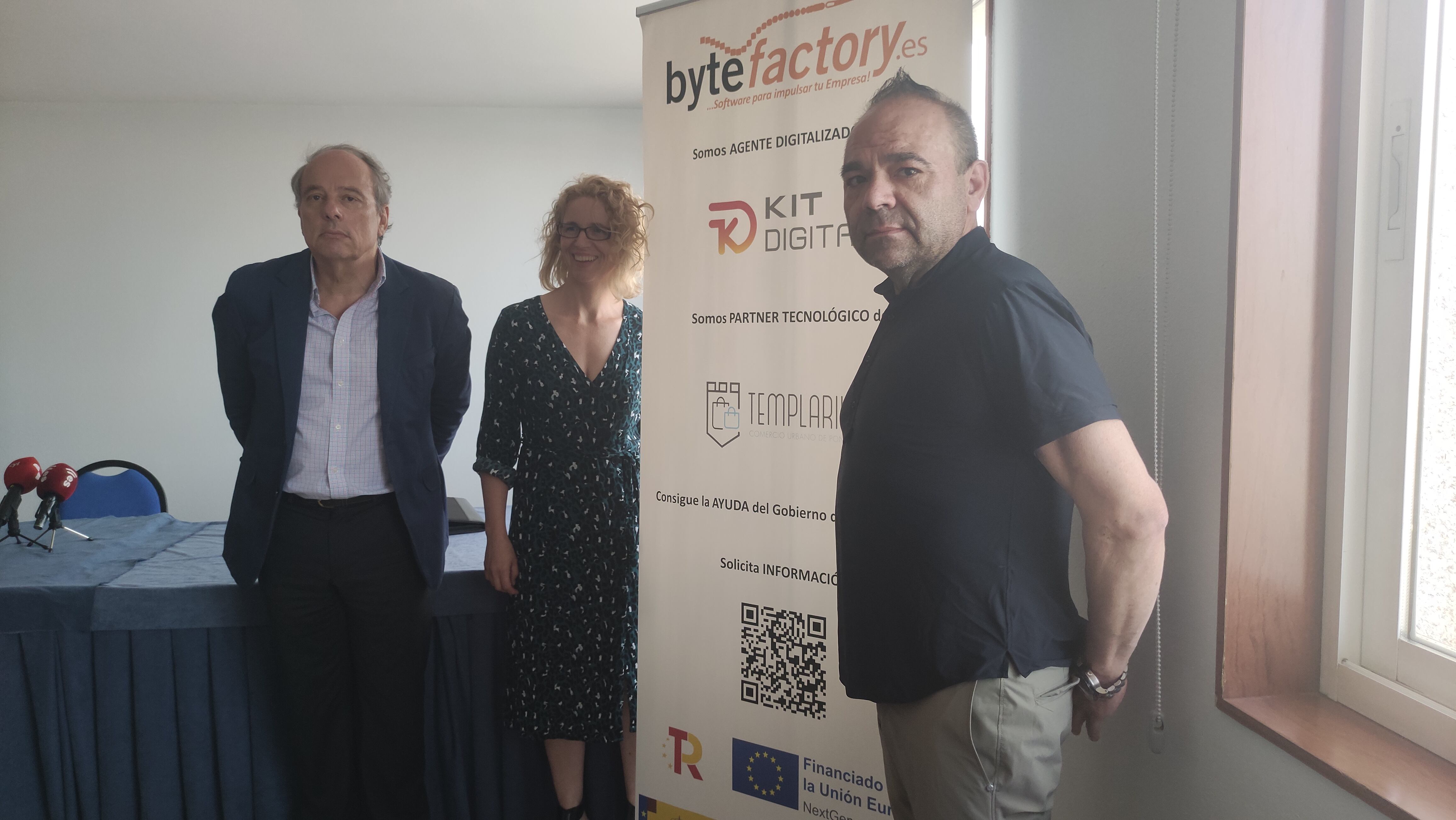 Los responsables de Templarium y la representante de Bytefactory animan a solicitar el kit digital