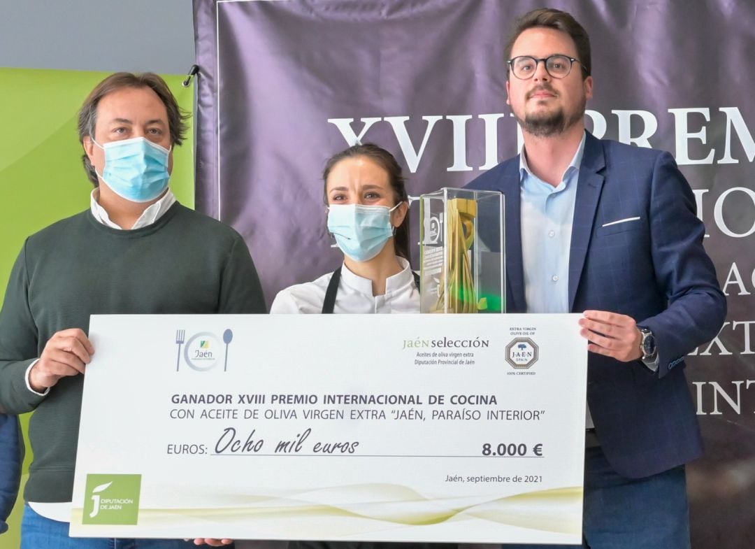 La ganadora se ha llevado los 8.000 euros del primer premio de este prestigioso concurso de chefs