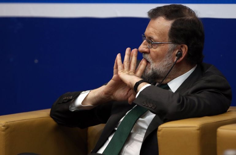 Rajoy, durante su reciente visita a Túnez.