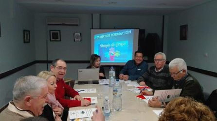 Jornada de formación con voluntarios de Aplijer.