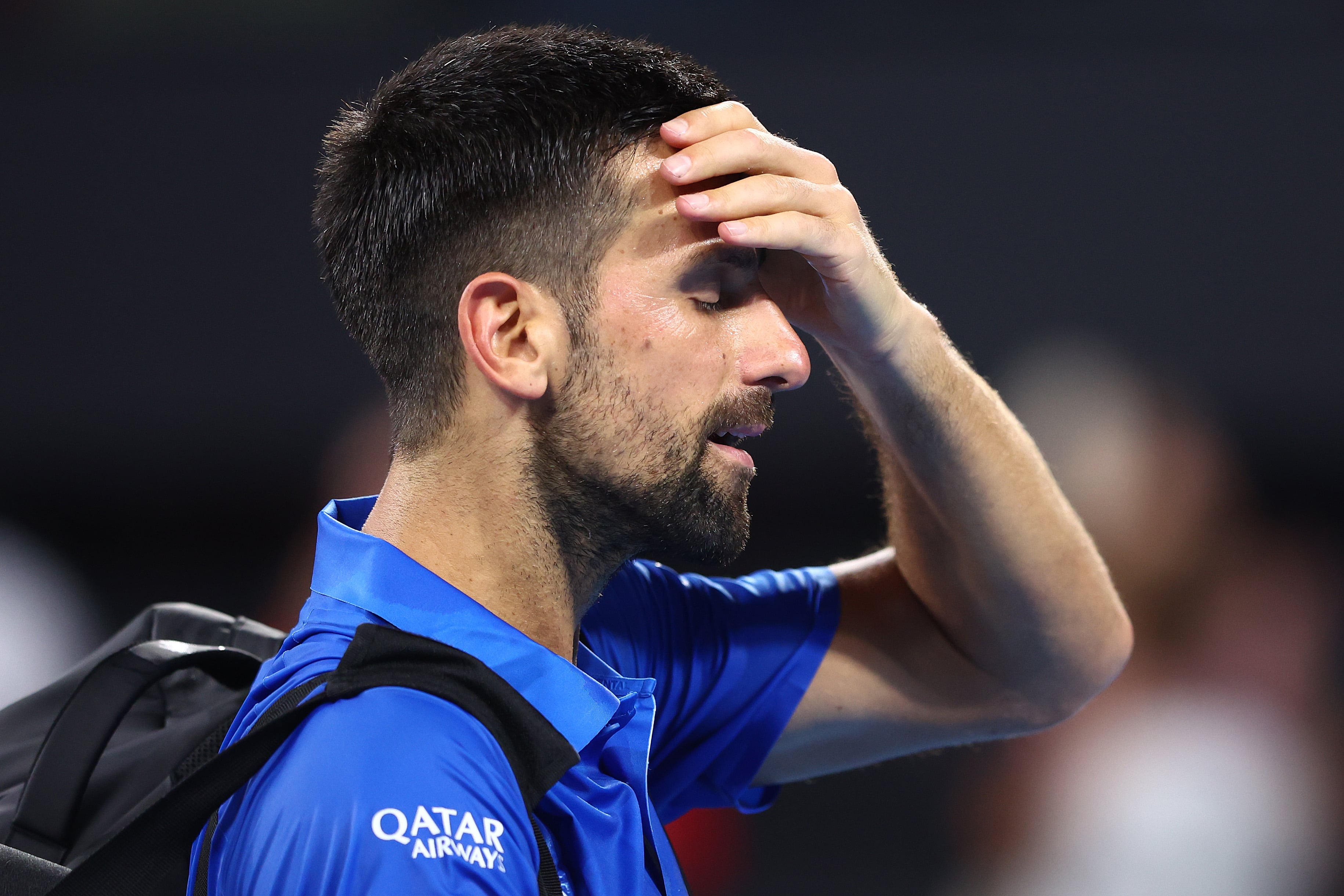 Novak Djokovic se despide de Brisbane tras caer derrotado ante Reilly Opelka