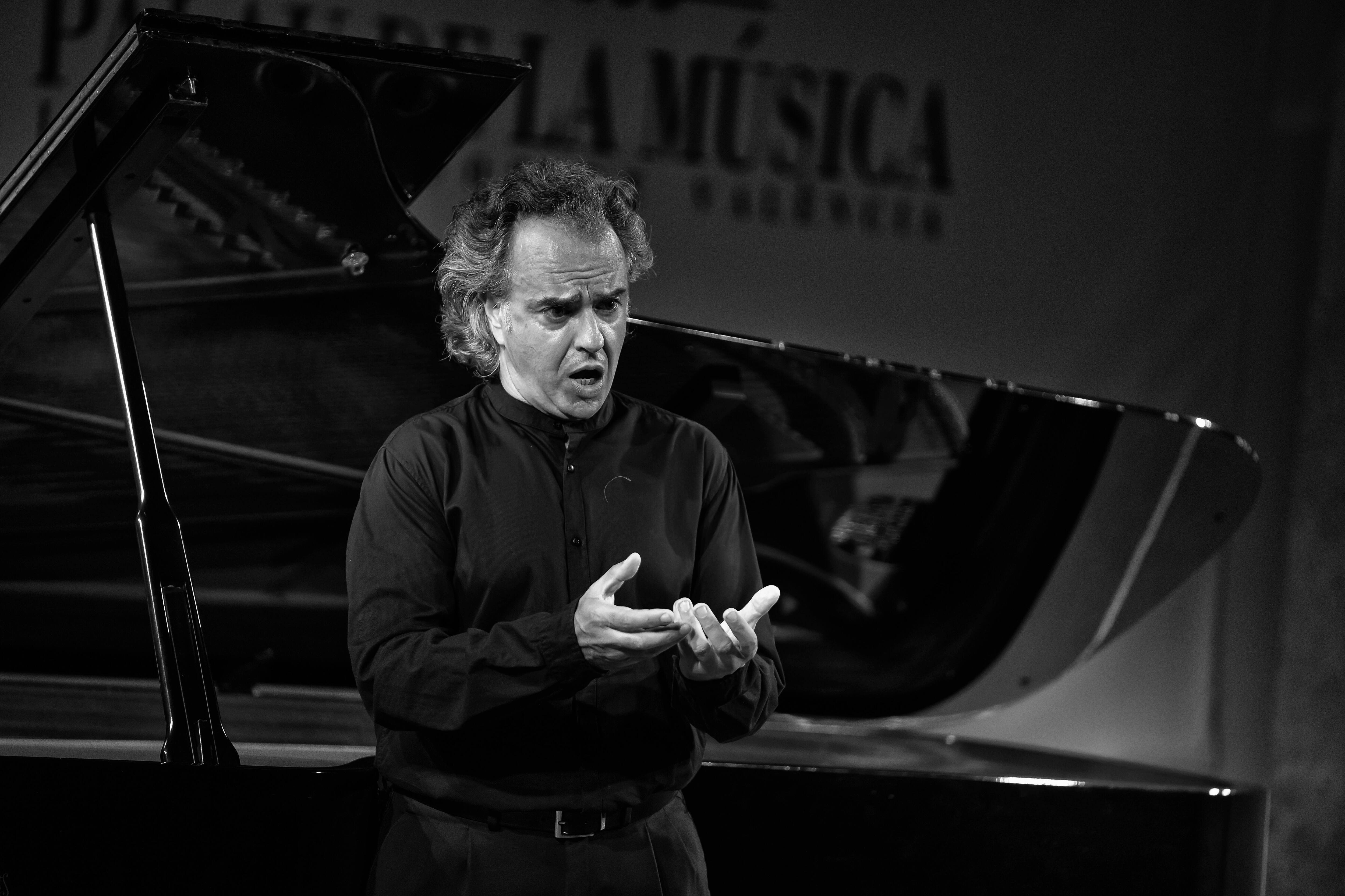 El tenor Javier Palacios.