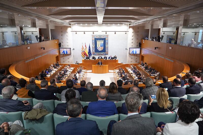 Debata estado de Aragón en las Cortes